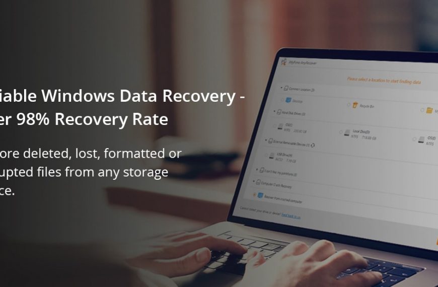 AnyRecover - A Data Recovery Software