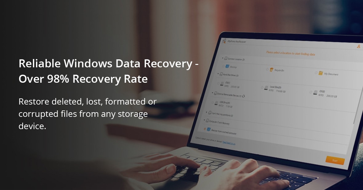 AnyRecover - A Data Recovery Software